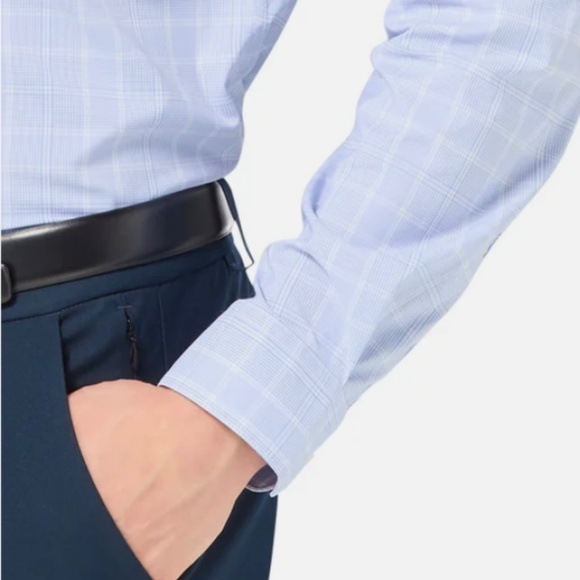 2 Men's Performance Sport Shirt, Multi, XL 17-17.5 32/33 NWT Quick Ship - Picture 4 of 9